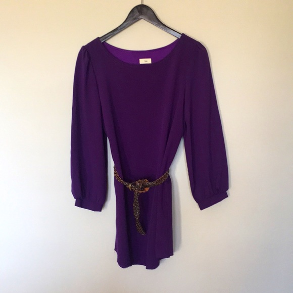 Purple shift dress - Picture 3 of 3